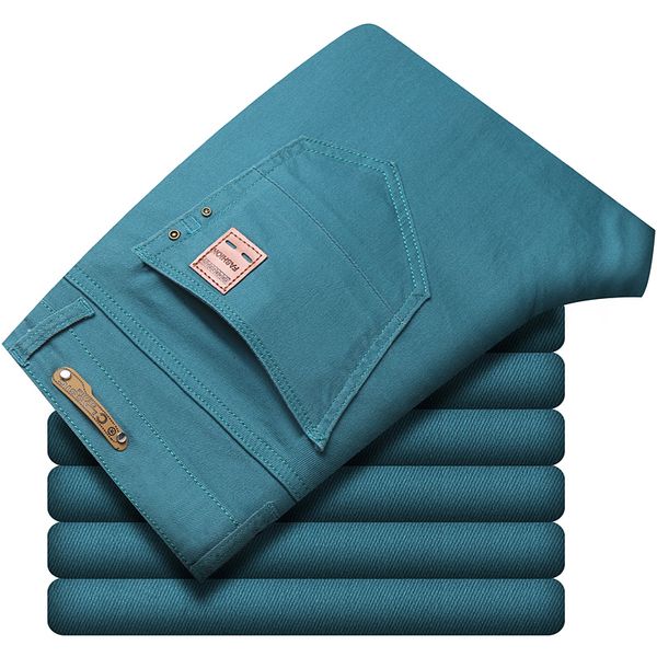 men's jeans four colors men's slim jeans regular fit straight stretch denim pants fashion business casual loose jeans trousers 230, Blue
men's jeans four colors men's slim jeans regular fit straight stretch denim pants fashion business casual loose jeans trousers 230, Blue