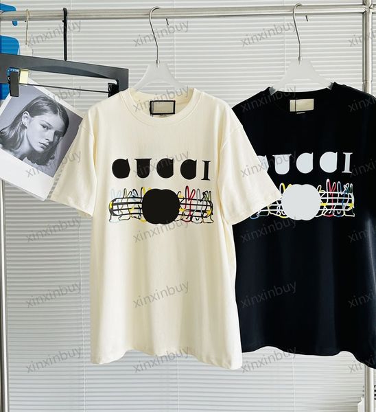 xinxinbuy men designer tee t shirt 23ss milan color stripe rabbit short sleeve cotton women white black s-2xl, Black;brown
xinxinbuy men designer tee t shirt 23ss milan color stripe rabbit short sleeve cotton women white black s-2xl, Black;brown