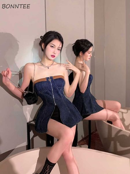 casual dresses sleeveless dresses women slim temperament korean fashion mature club denim vestido feminino chic slit ulzzang y2k summer l230, Black;gray
casual dresses sleeveless dresses women slim temperament korean fashion mature club denim vestido feminino chic slit ulzzang y2k summer l230, Black;gray