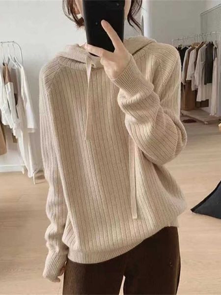 fashion 2022 women sweater autumn winter new hooded knitted pullover long sleeve clothes thick 230222, White;black
fashion 2022 women sweater autumn winter new hooded knitted pullover long sleeve clothes thick 230222, White;black