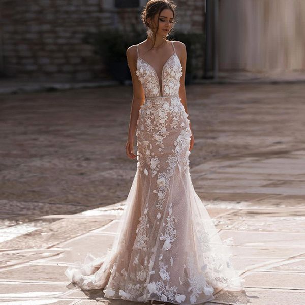 party dresses mermaid lace backless wedding 2023 sleeveless spaghetti straps bride dress with train robe de mariee 230221, White;black
party dresses mermaid lace backless wedding 2023 sleeveless spaghetti straps bride dress with train robe de mariee 230221, White;black