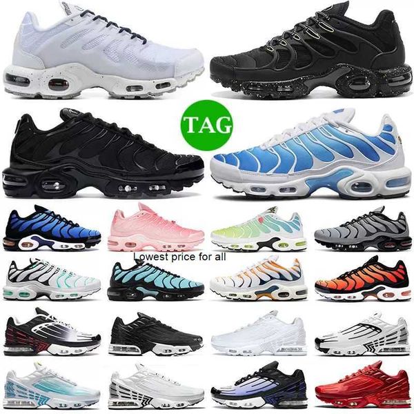 2023 men women running shoes tn plus 3 terrascape triple black white atlanta hyper sky blue fury jade laser wolf grey mens trainers outdoor
2023 men women running shoes tn plus 3 terrascape triple black white atlanta hyper sky blue fury jade laser wolf grey mens trainers outdoor