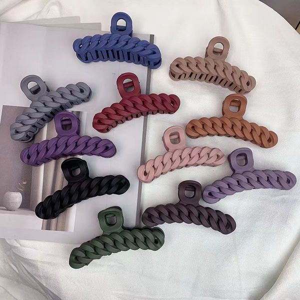 s3458 resin hairclip for women barrettes twist matte solid color hair clip large shark clip lady barrette hair accessories, Golden;silver
s3458 resin hairclip for women barrettes twist matte solid color hair clip large shark clip lady barrette hair accessories, Golden;silver