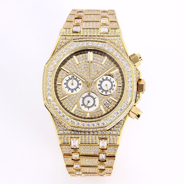 diamond watch mens watches 42mm wristwatch automatic mechanical movement silver men wristwatch stainless steel strap waterproof montre de lu, Slivery;brown
diamond watch mens watches 42mm wristwatch automatic mechanical movement silver men wristwatch stainless steel strap waterproof montre de lu, Slivery;brown