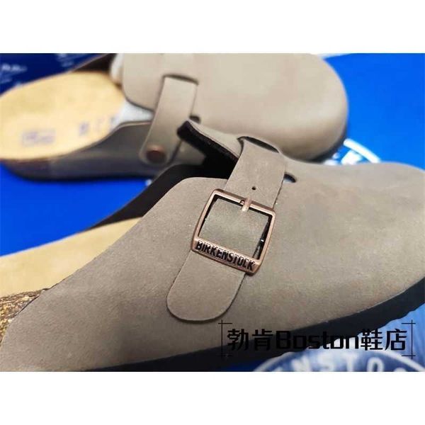 german slippers designer birkinstocks lazy shoes boken baotou real leather shoes with soft soles and slippers on the outside boken baotou th, Black
german slippers designer birkinstocks lazy shoes boken baotou real leather shoes with soft soles and slippers on the outside boken baotou th, Black