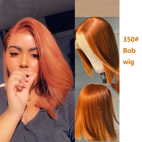13x4 lace front bob wig 150-210% densit indian 100% human hair 350# color silky straight 10-16inch, Black;brown
13x4 lace front bob wig 150-210% densit indian 100% human hair 350# color silky straight 10-16inch, Black;brown