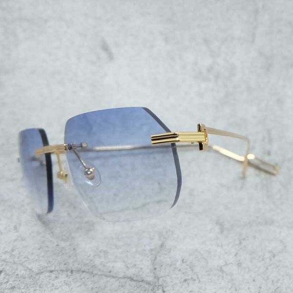 sunglasses for men luxury designer mens wholesale shades vintage rimless polygon eyewear new fashion factory sun glasses 70%off, White;black
sunglasses for men luxury designer mens wholesale shades vintage rimless polygon eyewear new fashion factory sun glasses 70%off, White;black