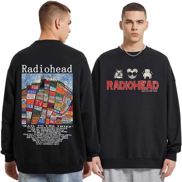 men's hoodies sweatshirts radiohead vintage print couples sweatshirt hoodie hip hop rock band hail to the thief music album fleece stre, Black
men's hoodies sweatshirts radiohead vintage print couples sweatshirt hoodie hip hop rock band hail to the thief music album fleece stre, Black