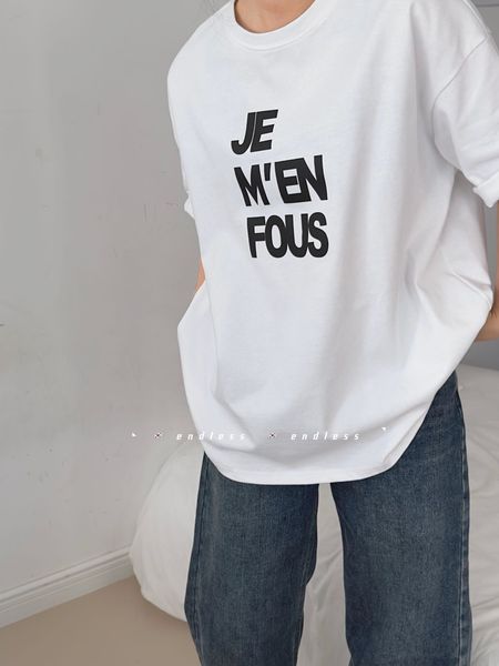 women's tshirt 2023 spring and summer letters simple shortsleeved korean version large pure cotton loose tshirt women 230221, White
women's tshirt 2023 spring and summer letters simple shortsleeved korean version large pure cotton loose tshirt women 230221, White