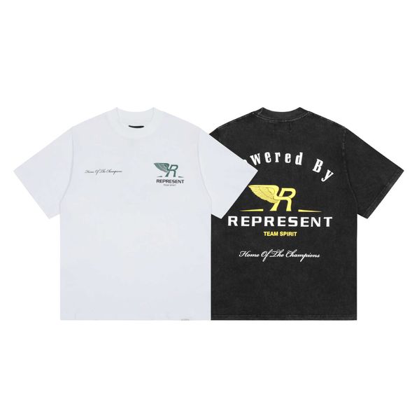 2023 men's and women's fashion t shirt western european brand designer rep micro-label letters wings printing wash short sleeve hi, White;black
2023 men's and women's fashion t shirt western european brand designer rep micro-label letters wings printing wash short sleeve hi, White;black