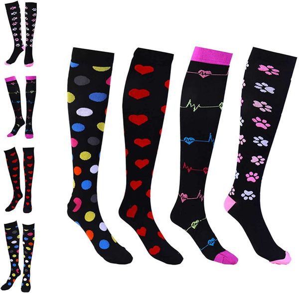 5pc socks hosiery compression socks women sports nursing pregnancy recovery varicose veins running kneehigh compression stockings 2030 mmhg, Black;white
5pc socks hosiery compression socks women sports nursing pregnancy recovery varicose veins running kneehigh compression stockings 2030 mmhg, Black;white