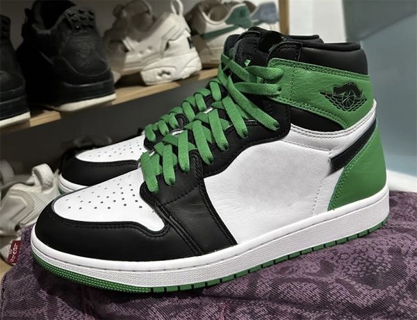 basketball shoes authentic 1 high og lucky green black/lucky green-white dz5485-031 women men sports sneakers with original
basketball shoes authentic 1 high og lucky green black/lucky green-white dz5485-031 women men sports sneakers with original