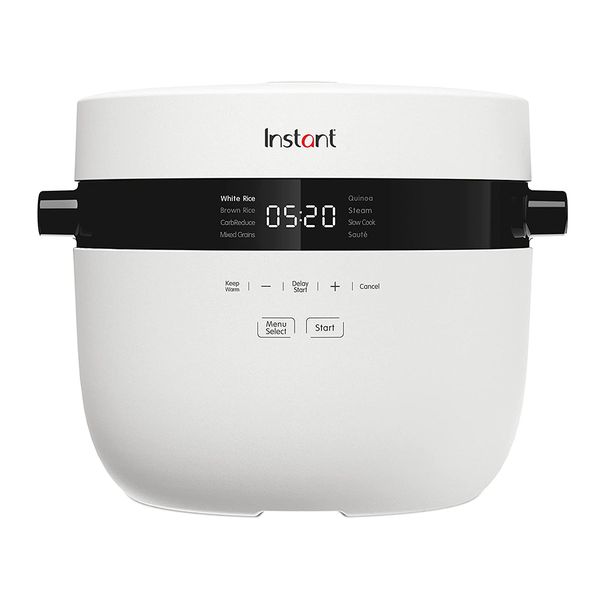 instant 20-cup rice cooker rice and grain multi-cooker with carb reducing technology without compromising taste or texture
instant 20-cup rice cooker rice and grain multi-cooker with carb reducing technology without compromising taste or texture