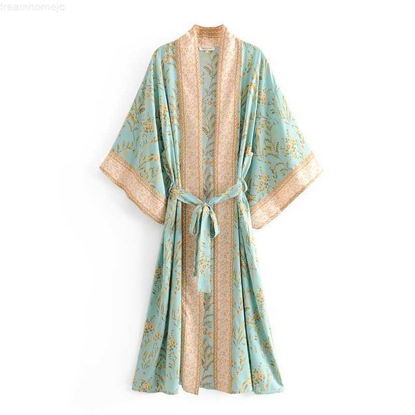 fashion floral robes for women long summer kimono pajamas cotton sleepwear bohemian boho bathrobe 0222
fashion floral robes for women long summer kimono pajamas cotton sleepwear bohemian boho bathrobe 0222