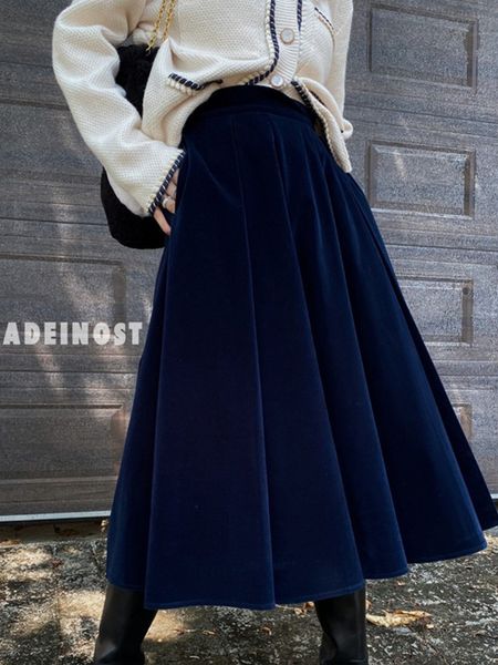 casual dresses tigena vintage velvet midi long skirt women fall winter elegant all-match solid a line high waist mid-length skirt female 230, Black;gray
casual dresses tigena vintage velvet midi long skirt women fall winter elegant all-match solid a line high waist mid-length skirt female 230, Black;gray