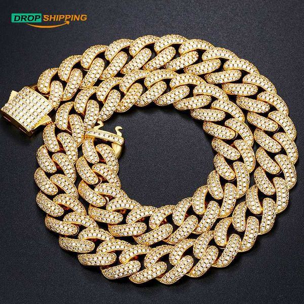 drop shipping 15mm new arrival 18k white gold plated crystal simulation of diamond cuban link chain, Silver
drop shipping 15mm new arrival 18k white gold plated crystal simulation of diamond cuban link chain, Silver