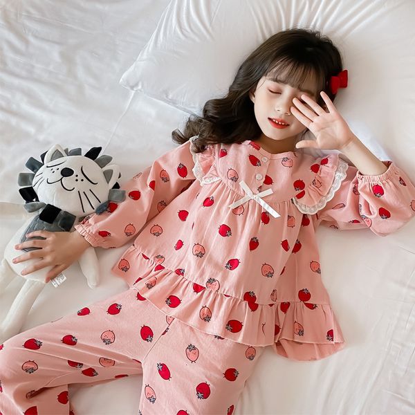pajamas full sleeve cotton pajamas for girls children sleepwear pijamas girls teenage pajama sets night suits for kids 230222, Blue;red
pajamas full sleeve cotton pajamas for girls children sleepwear pijamas girls teenage pajama sets night suits for kids 230222, Blue;red