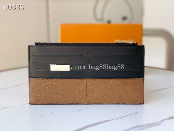 designer card holders fashion slim purse designer wallet luxury men ladies leather clutch classic letter coin purse card holders m80390, Brown;gray
designer card holders fashion slim purse designer wallet luxury men ladies leather clutch classic letter coin purse card holders m80390, Brown;gray