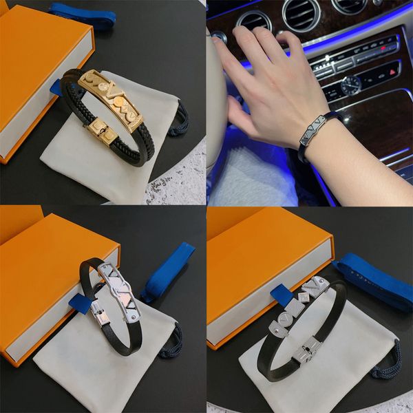 floral leather bracelet designer bracelets charm metal fashion classic cattlehide jewelry valentine's day gift party lovers no box, Golden;silver
floral leather bracelet designer bracelets charm metal fashion classic cattlehide jewelry valentine's day gift party lovers no box, Golden;silver