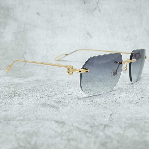 metal sunglasses trending shades eyewear fashion rimless designer eye protect new fashion factory sun glasses 70%off, White;black
metal sunglasses trending shades eyewear fashion rimless designer eye protect new fashion factory sun glasses 70%off, White;black