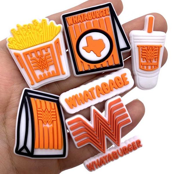 fast delivery food cartoon shoe charms for kids party gifts hamburger snack icon graden shoe accessories buckle decor diy, White;pink
fast delivery food cartoon shoe charms for kids party gifts hamburger snack icon graden shoe accessories buckle decor diy, White;pink