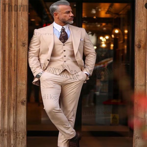 men's suits blazers thorndike men wedding high qaulity mens 3 piece lapel elegant suit casual tuxedos groom tailor made 230222, White;black
men's suits blazers thorndike men wedding high qaulity mens 3 piece lapel elegant suit casual tuxedos groom tailor made 230222, White;black
