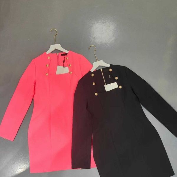 23ss designer brand new women long-sleeved dress high-quality zipper dresss hardware button accessories womens clothing dressskirt, Black;gray
23ss designer brand new women long-sleeved dress high-quality zipper dresss hardware button accessories womens clothing dressskirt, Black;gray