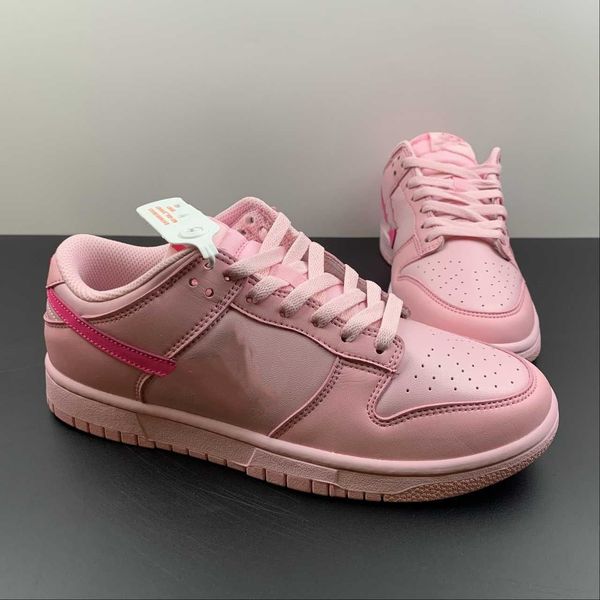 sb dunks shoes low appears in triple pink outdoor sneaker sports with original box 
sb dunks shoes low appears in triple pink outdoor sneaker sports with original box