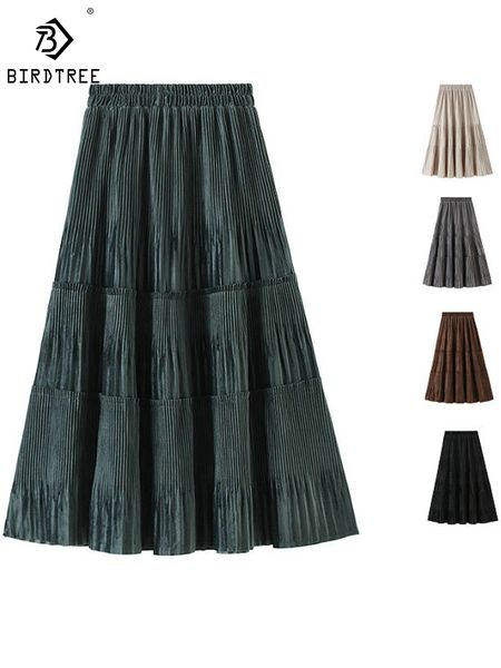 casual dresses solid color female vintage long velvet pleated skirt women autumn winter elegant fashion ladies high waist a line skirt b8201, Black;gray
casual dresses solid color female vintage long velvet pleated skirt women autumn winter elegant fashion ladies high waist a line skirt b8201, Black;gray