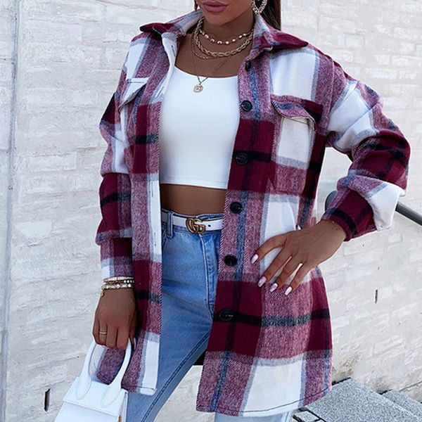 womens jackets women oversize winter fleece coat vintage plaid long sleeve outerwear all match thick shirt fall warm ins 230222, Black;brown
womens jackets women oversize winter fleece coat vintage plaid long sleeve outerwear all match thick shirt fall warm ins 230222, Black;brown