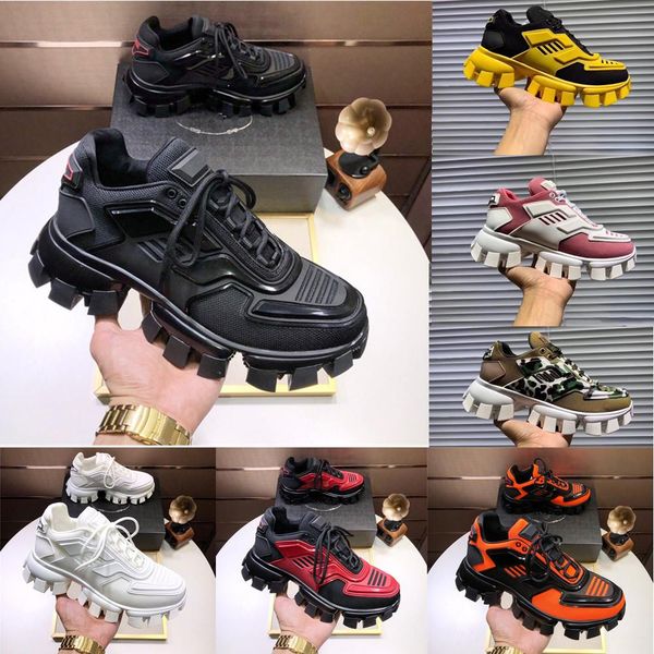 with box prad designers mens women casual shoes 1fw lates p cloudbust thunder low shoe camouflage capsule series color matching plat sl fu, Black
with box prad designers mens women casual shoes 1fw lates p cloudbust thunder low shoe camouflage capsule series color matching plat sl fu, Black