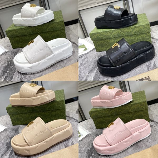 designer sandals flat bottom slippers embroidered braided jelly leather men women thick bottom high heels shoe 35-45, Black
designer sandals flat bottom slippers embroidered braided jelly leather men women thick bottom high heels shoe 35-45, Black