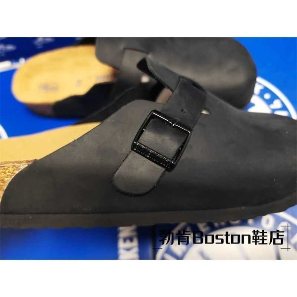 german slippers designer birkinstocks lazy shoes boken black leather comfortable cork bottom flat heel baotou casual boken baotou half slipp
german slippers designer birkinstocks lazy shoes boken black leather comfortable cork bottom flat heel baotou casual boken baotou half slipp