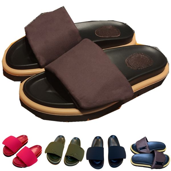 designer women pillow slippers canvas nylon brown elegant super light sliders white platform brown sandal thick bottom couple models with bo, Black
designer women pillow slippers canvas nylon brown elegant super light sliders white platform brown sandal thick bottom couple models with bo, Black