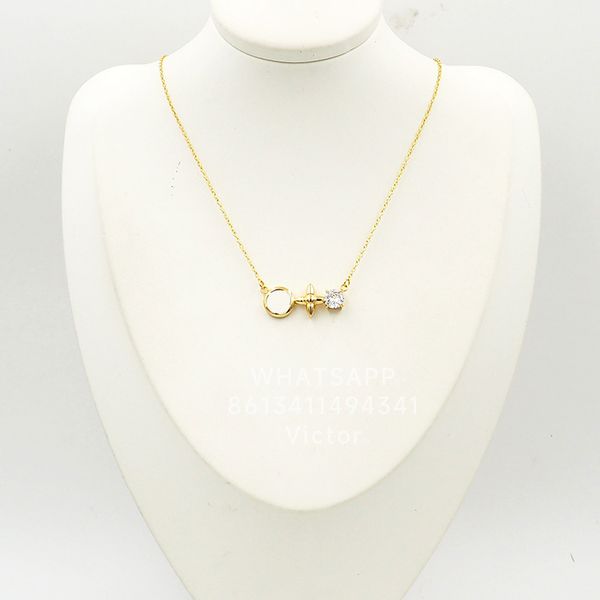 lw peit luois necklace for woman designer gold plated 18k official official reproductions classic style never fade luxury exquisite gift 005, Silver
lw peit luois necklace for woman designer gold plated 18k official official reproductions classic style never fade luxury exquisite gift 005, Silver