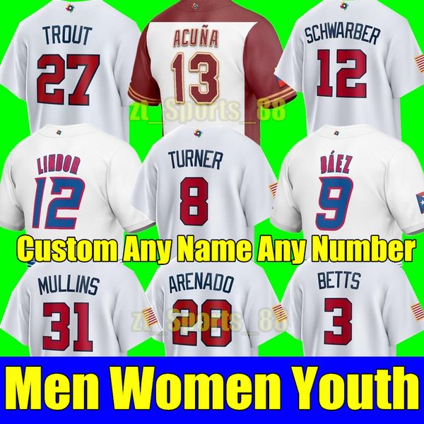 s-4xl 2023 world baseball classic wbc team usa jersey adam ottavino daniel bard devin williams brady singer ryan pressly kendall graveman hi, Blue;black
s-4xl 2023 world baseball classic wbc team usa jersey adam ottavino daniel bard devin williams brady singer ryan pressly kendall graveman hi, Blue;black
