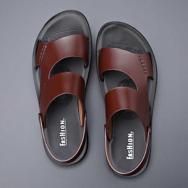 sandals 2022 summer new fashion men shoes vintage real leather non-slip beach slip-on sandals travel flip flop slippers black brownj230221
sandals 2022 summer new fashion men shoes vintage real leather non-slip beach slip-on sandals travel flip flop slippers black brownj230221