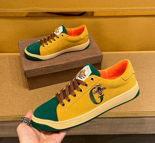 british designer men suede dress party shoes genuine leather fashion breathablelow celebrities casual sneakers round toe business driving wa, Black
british designer men suede dress party shoes genuine leather fashion breathablelow celebrities casual sneakers round toe business driving wa, Black