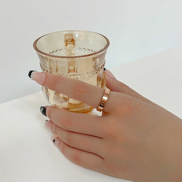 korean version ins style real gold electroplating lovers titanium steel rings for men and women light luxury small number fashion hands, Silver
korean version ins style real gold electroplating lovers titanium steel rings for men and women light luxury small number fashion hands, Silver