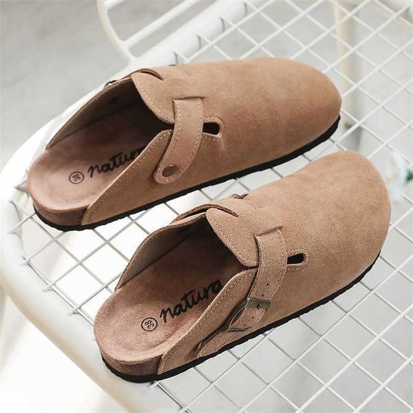 slippers factory designer birkinstocks baotou slippers women's summer fashion lazy large cork half-trailer korean version boken shoes b, Black
slippers factory designer birkinstocks baotou slippers women's summer fashion lazy large cork half-trailer korean version boken shoes b, Black