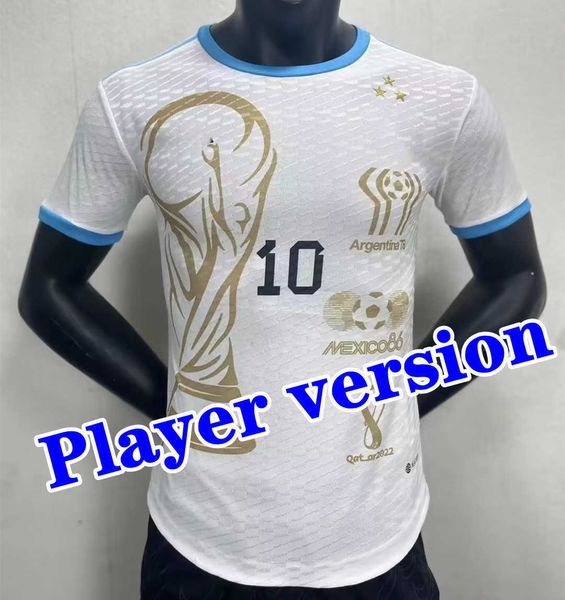 3 stars argentina player version soccer jerseys 2022 2023 national team mac allister e.fernandez romero dybala di maria .martinez j.alvarez, Black;yellow
3 stars argentina player version soccer jerseys 2022 2023 national team mac allister e.fernandez romero dybala di maria .martinez j.alvarez, Black;yellow