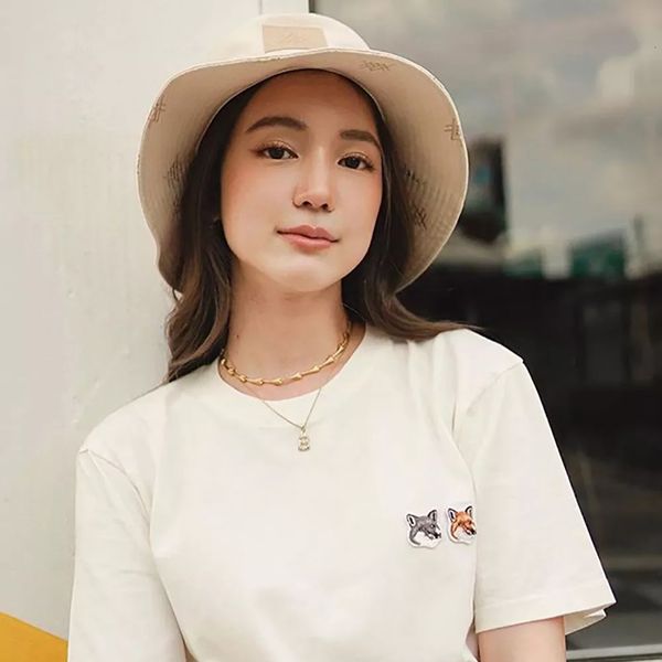 women's tshirt cotton fashion casual t shirt men women summer trend brand twoheaded embroidery short sleeve couple 230222, White
women's tshirt cotton fashion casual t shirt men women summer trend brand twoheaded embroidery short sleeve couple 230222, White