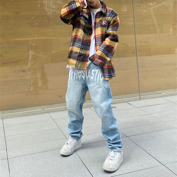 men's jeans with print letter baggy streetwear straight leg y2k blue hip hop jean vintage men man pants fashion trendyol denim 230222
men's jeans with print letter baggy streetwear straight leg y2k blue hip hop jean vintage men man pants fashion trendyol denim 230222