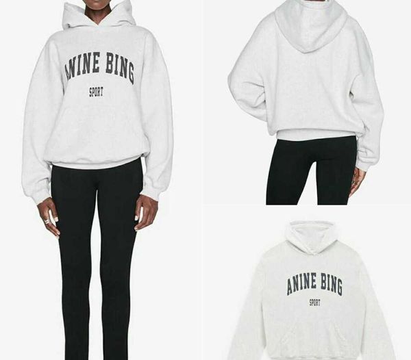 oqa6 anine bing women designer hoodie sport classic hooded print fleece sweatshirt grey fashion hoodies pullover, Black
oqa6 anine bing women designer hoodie sport classic hooded print fleece sweatshirt grey fashion hoodies pullover, Black