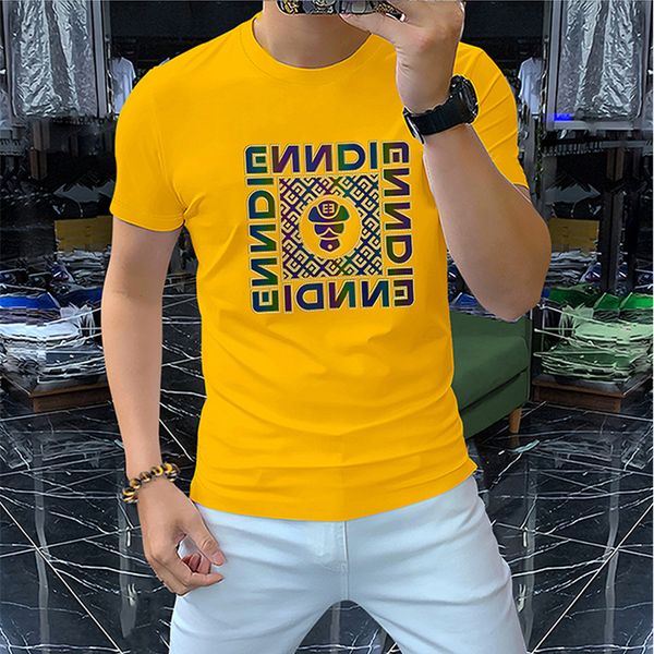 men's t-shirts clothing sequin diamond letters cotton slim male tees 2023 summer new round neck youthful style pevalent man wear m-4xl, White;black
men's t-shirts clothing sequin diamond letters cotton slim male tees 2023 summer new round neck youthful style pevalent man wear m-4xl, White;black