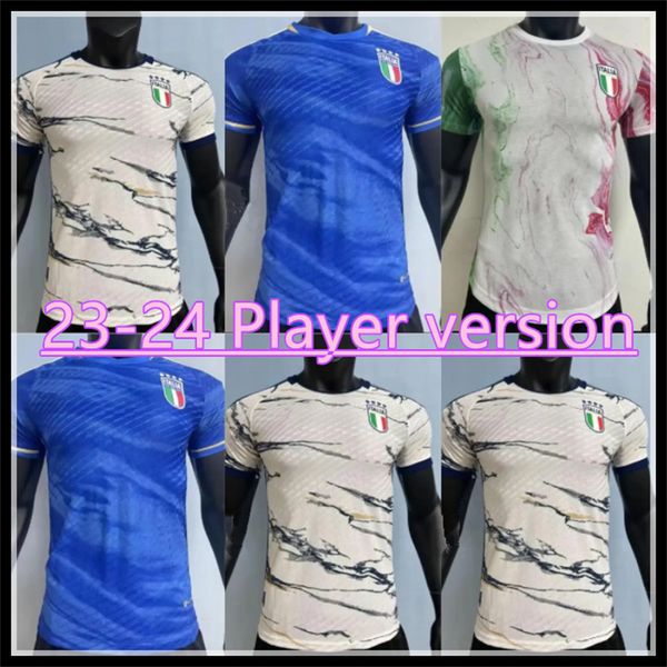 23 24 italys soccer player version jerseys scamacca immobile chiesa football shirts raspadori jorginho barella bastoni verratti maglia itali, Black;yellow
23 24 italys soccer player version jerseys scamacca immobile chiesa football shirts raspadori jorginho barella bastoni verratti maglia itali, Black;yellow