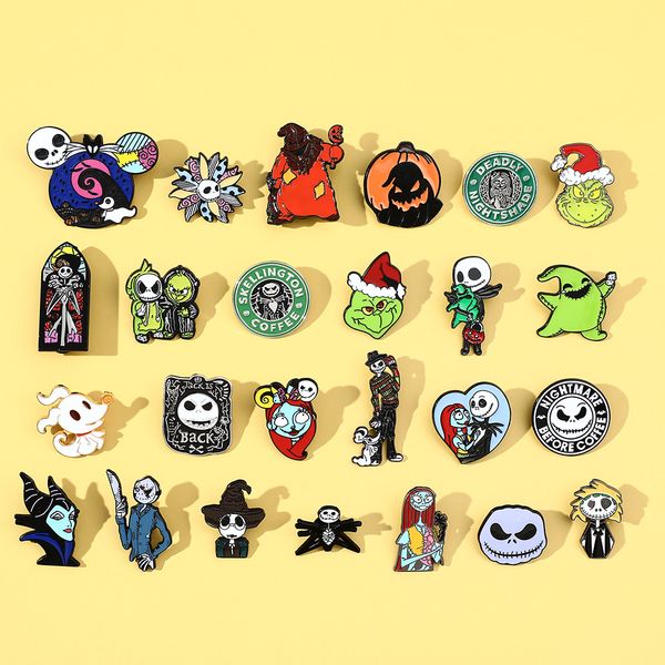 christmas halloween horror brooch cute anime movies games hard enamel pins collect cartoon brooch backpack hat bag collar lapel badges
christmas halloween horror brooch cute anime movies games hard enamel pins collect cartoon brooch backpack hat bag collar lapel badges