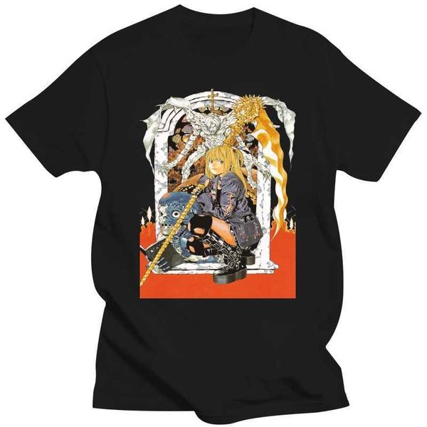 men's t-shirts death note t-shirt misa amane anime horror ryuk light yagami print t shirt men women hip hop novelty tees man brand clot, White;black
men's t-shirts death note t-shirt misa amane anime horror ryuk light yagami print t shirt men women hip hop novelty tees man brand clot, White;black
