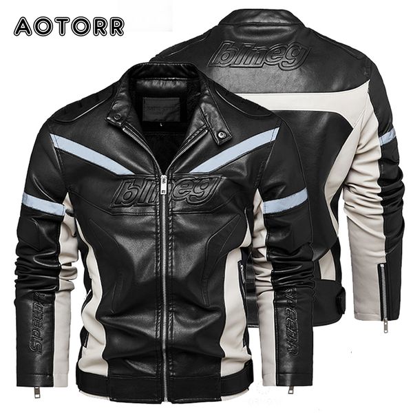 mens jackets leather reflective cool zipper fleece warm coats male windbreaker motorcycle biker pu plus size 230222, Black;brown
mens jackets leather reflective cool zipper fleece warm coats male windbreaker motorcycle biker pu plus size 230222, Black;brown