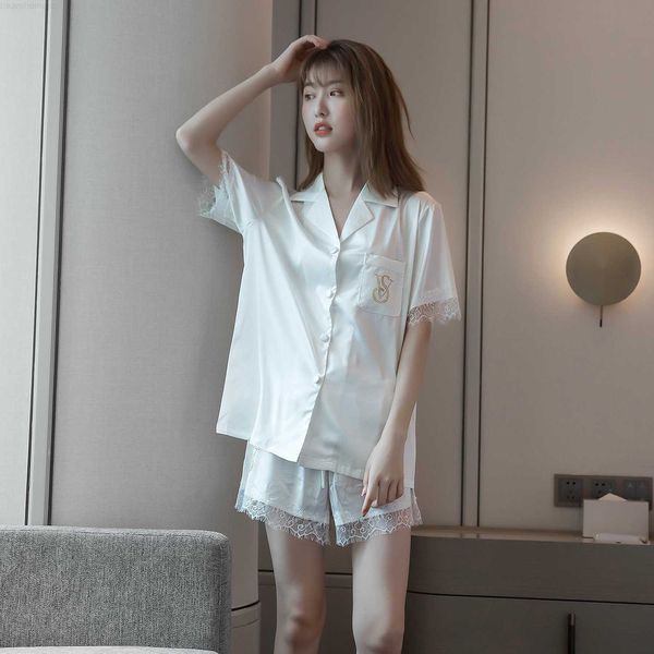 satin silk pajamas set for women two pieces shorts sets sleepwear pyjamas summer female loungewear home clothes 0222
satin silk pajamas set for women two pieces shorts sets sleepwear pyjamas summer female loungewear home clothes 0222